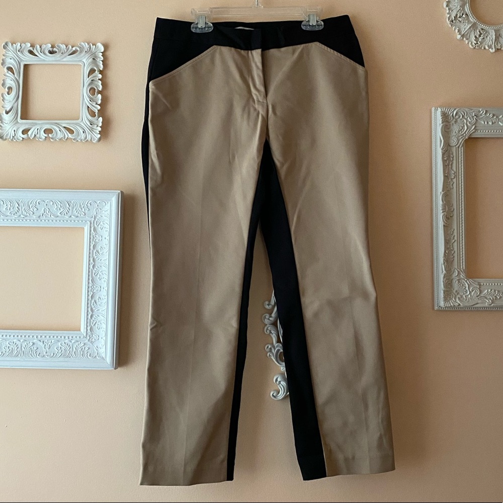 DKNYC Women’s Tan & Black Pant